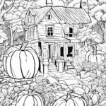 Free fall coloring pages