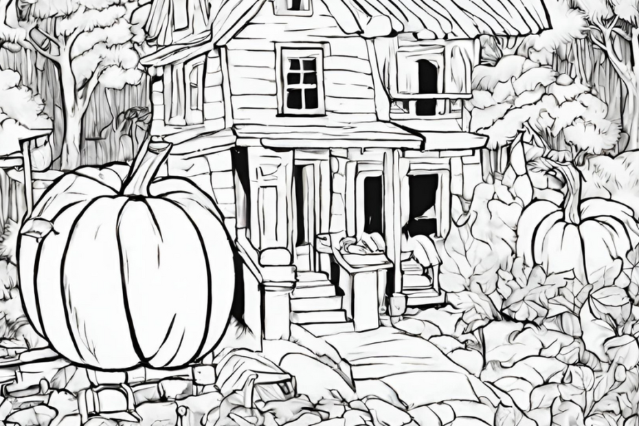 Free fall coloring pages