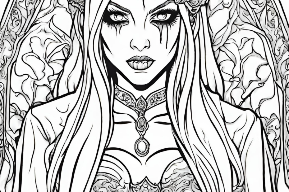 AllFreeColoring - Endless Free Coloring Pages | Free Vampire Coloring Pages to Download