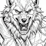 AllFreeColoring - Endless Free Coloring Pages | Free Werewolf Coloring Books