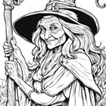 AllFreeColoring - Endless Free Coloring Pages | Free Witch Coloring Pages to Download SECOND BATCH