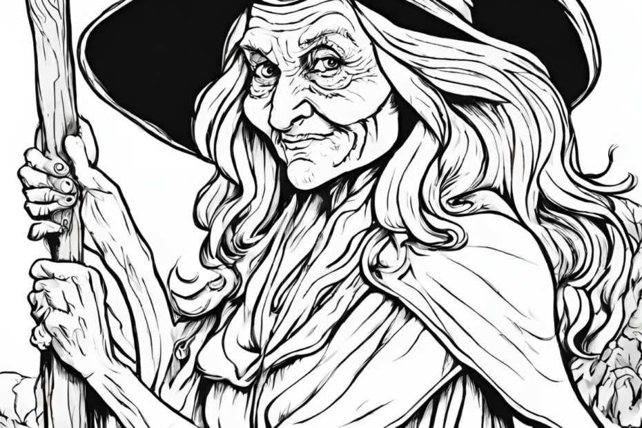 AllFreeColoring - Endless Free Coloring Pages | Free Witch Coloring Pages to Download SECOND BATCH